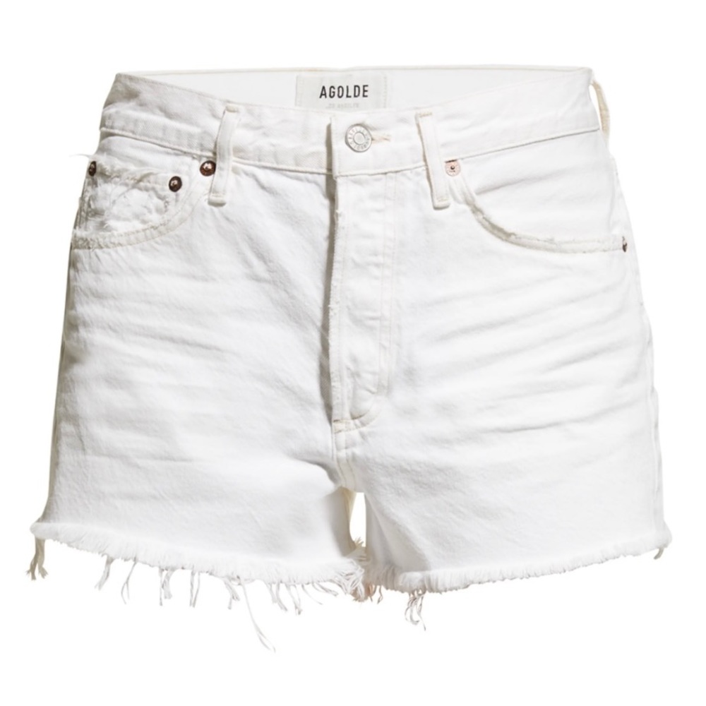 AGOLDE Parker Frayed Cutoff Shorts